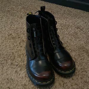 Dr martens zip tie front size 8